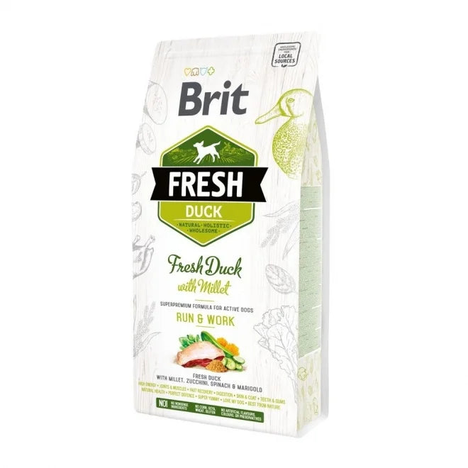 Brit Fresh Duck with Millet Active Run & Work