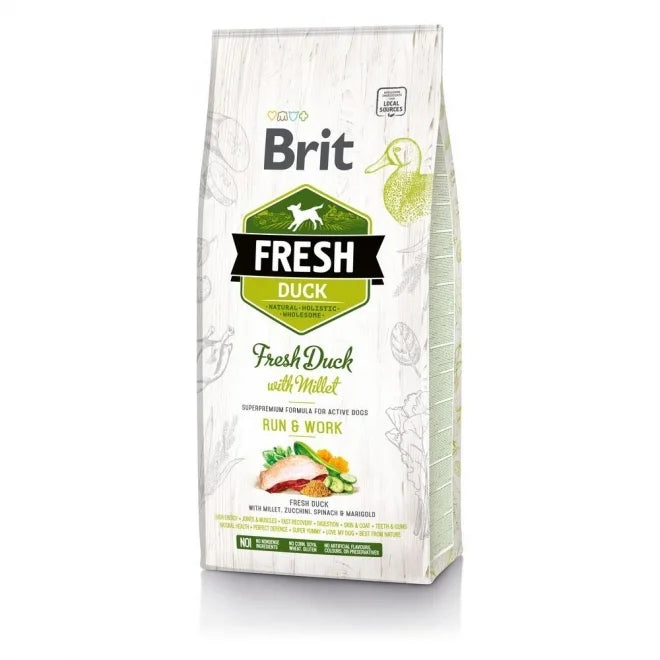 Brit Fresh Duck with Millet Active Run & Work