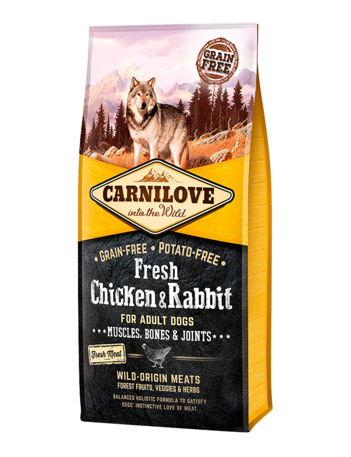 Carnilove Fresh Chicken & Rabbit for Adult 12 kg