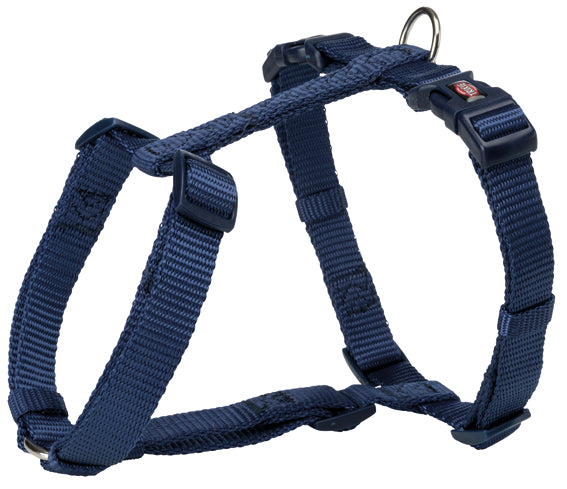 Trixie Premium H-sele, L: 60-80 cm/25 mm, indigo