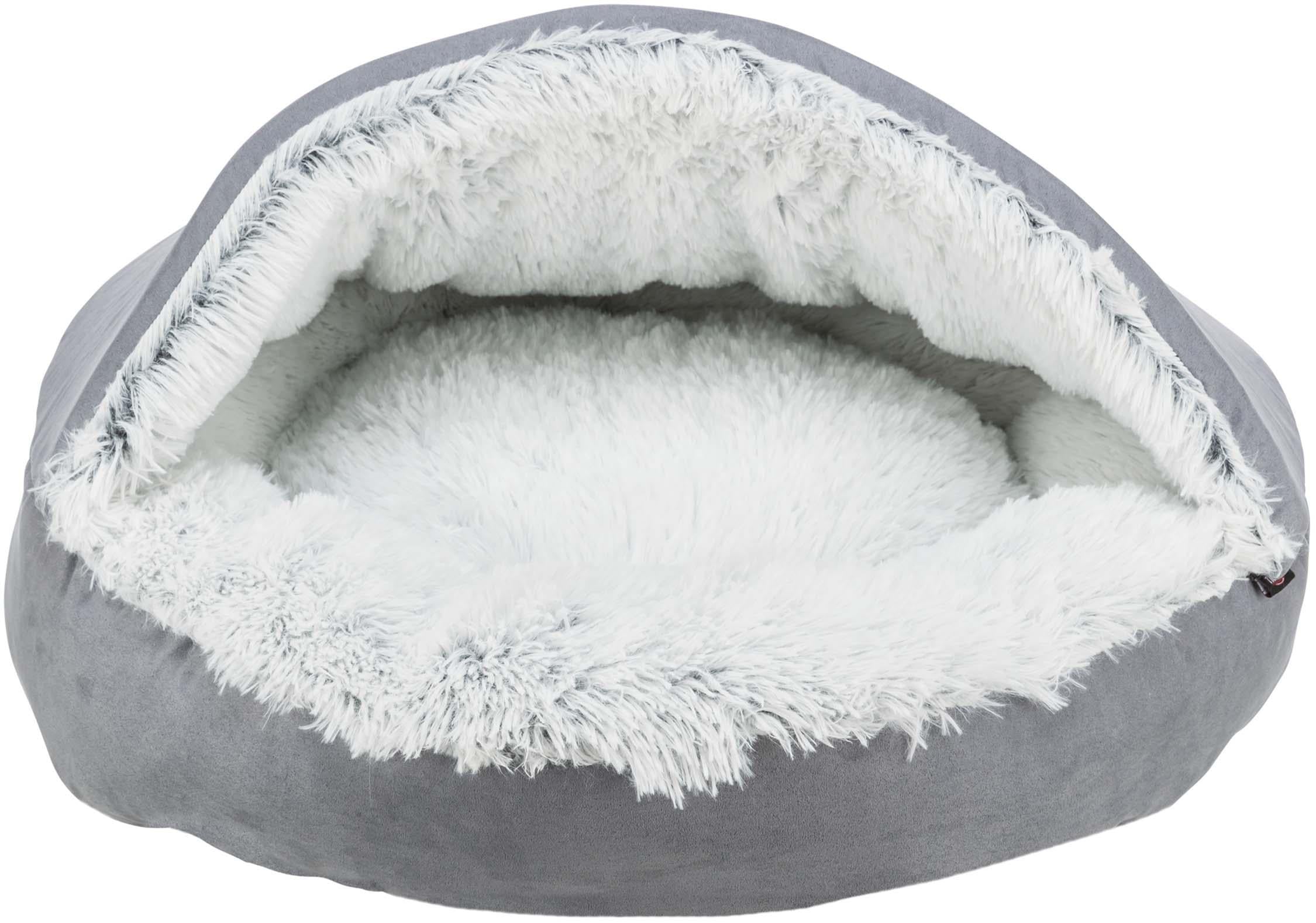 Trixie Harvey igloo, ø 70 cm, grå/vit-svart