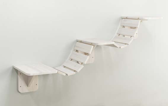 Trixie Klättervägg väggmonterad, 150×30 cm, vit