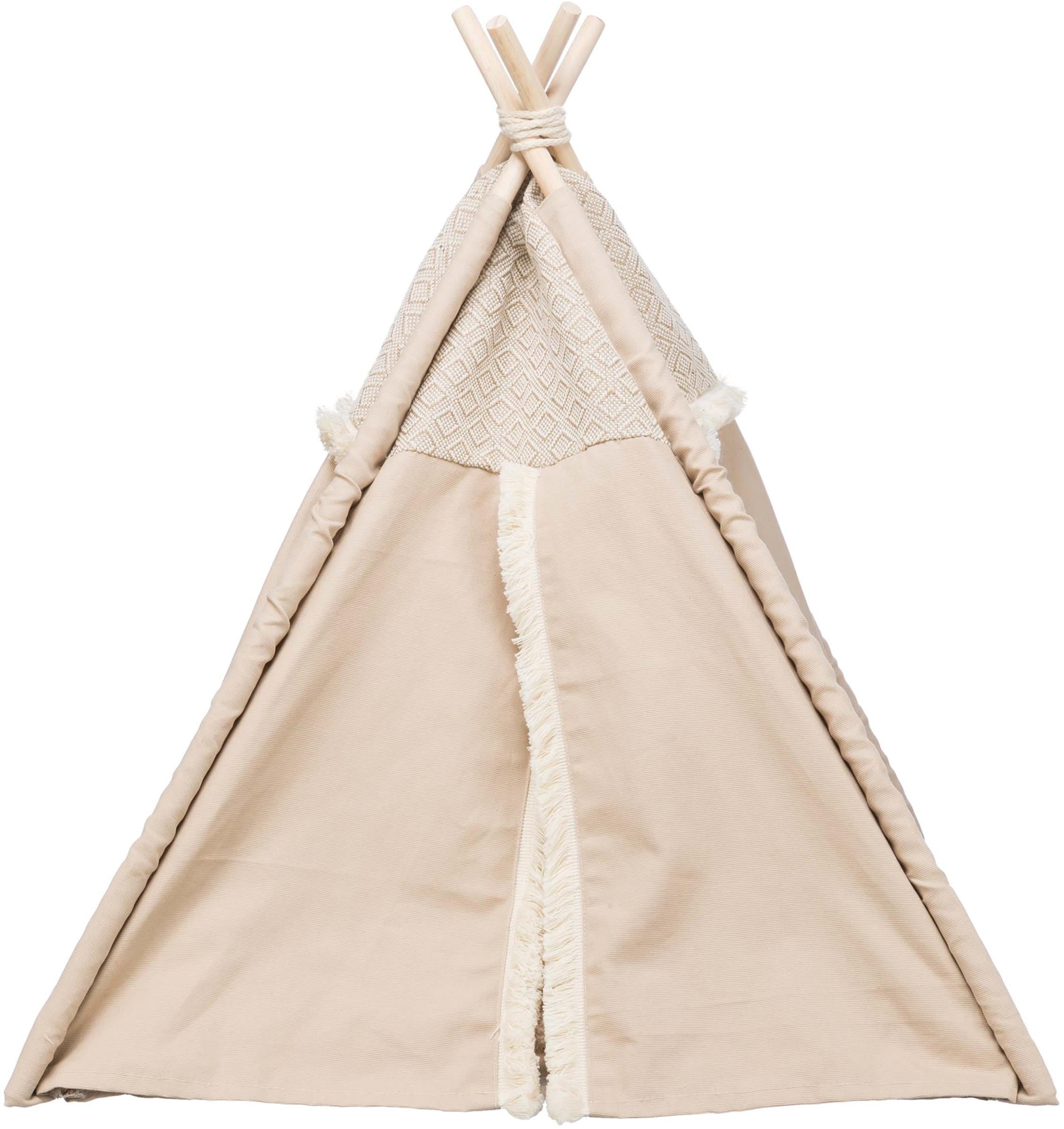 Trixie Boho tipi tält, , beige