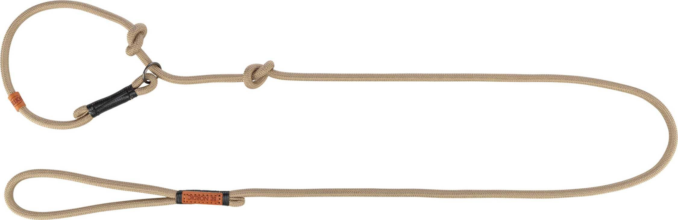 Trixie BE NORDIC retrieverkoppel, L-XL: 1.70 m/ø 13 mm, sand/svart