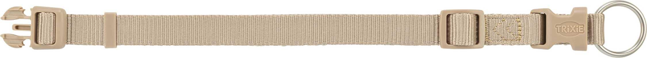 Trixie Premium halsband, S: 25-40 cm/15 mm, sand