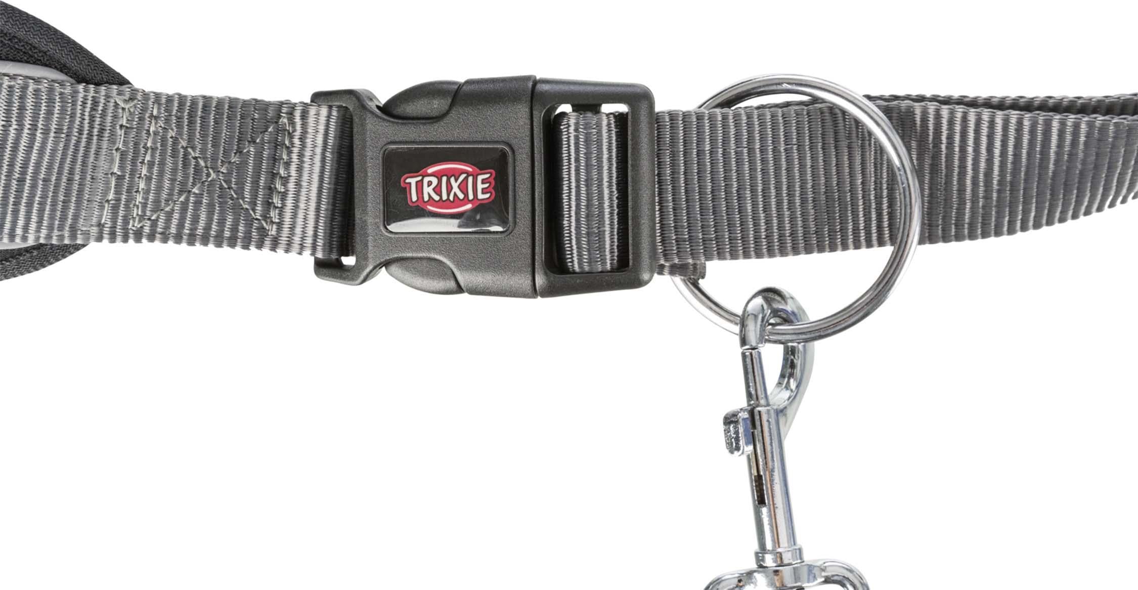 Trixie HandsFreebälte m expander 70-130/9 cm. Koppel 1,2-1,5 m/25 mm