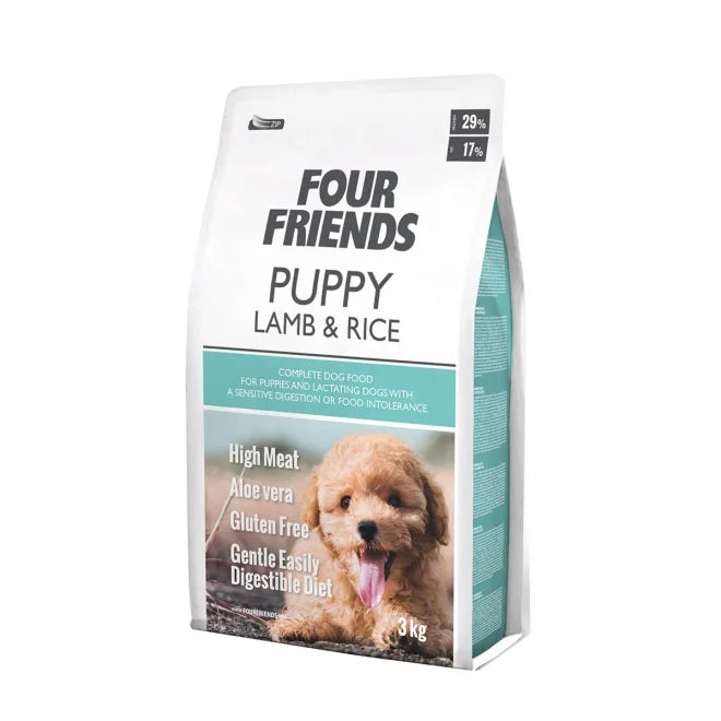 Fourfriends Valp Lamm &amp; Ris 3kg