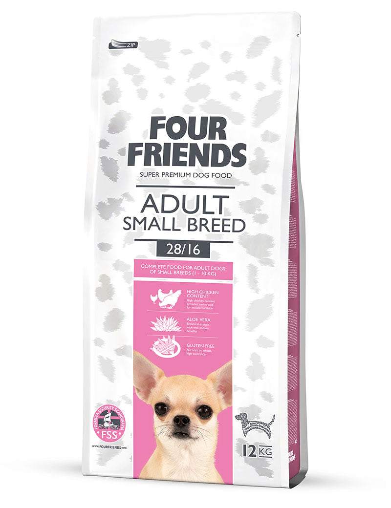 Fourfriends Dog Adult Small Breed 12 kg