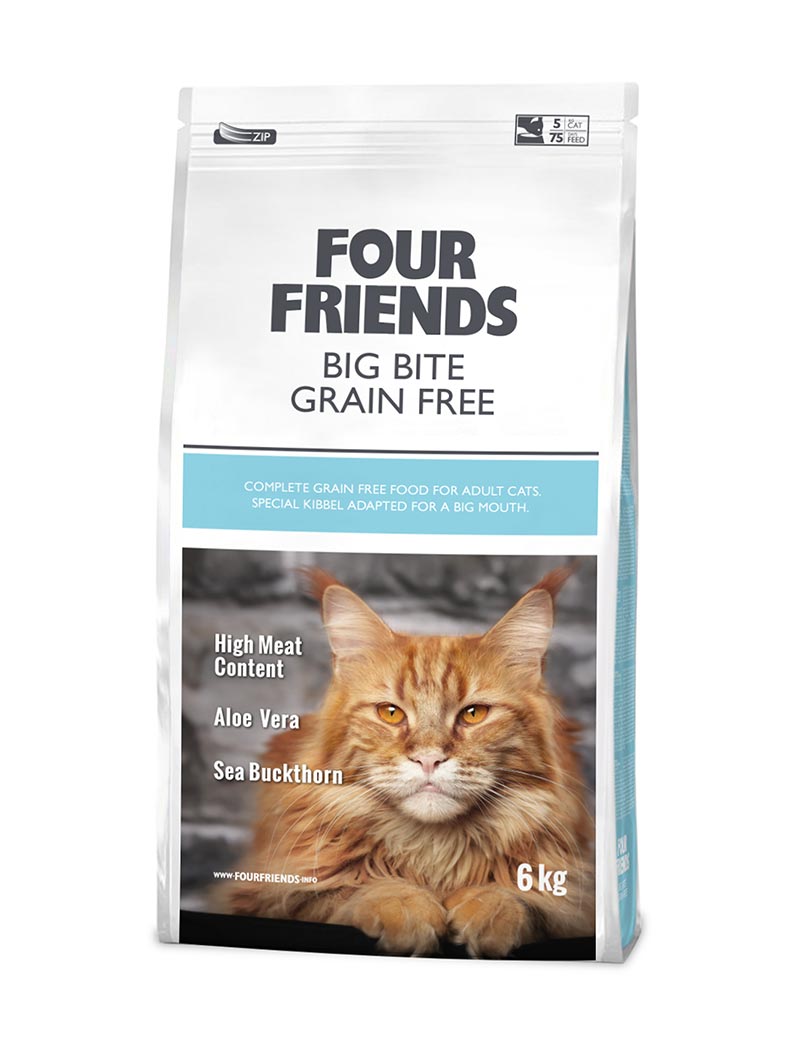 FourFriends Cat Big Bite Grain Free 6 kg