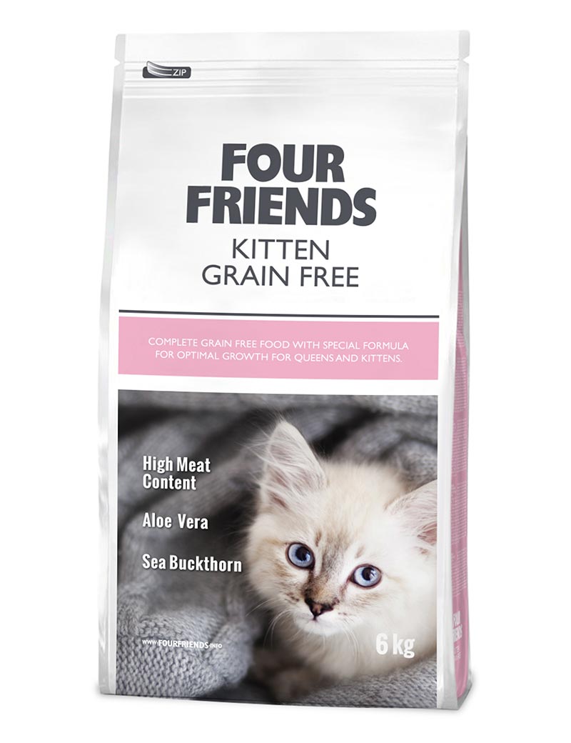 FourFriends Cat Kitten Grain Free 6 kg