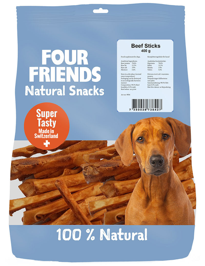 FourFriends Natural Snacks Beef Stick 400g