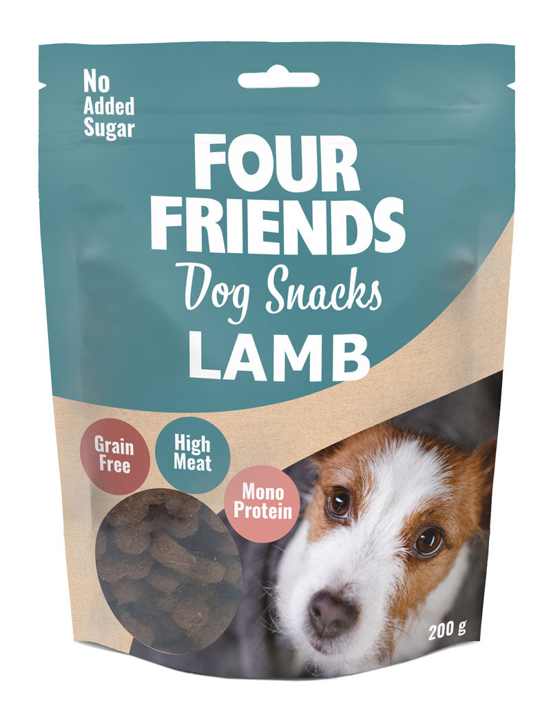 FourFriends Dog Snacks Lamb 200g x 6