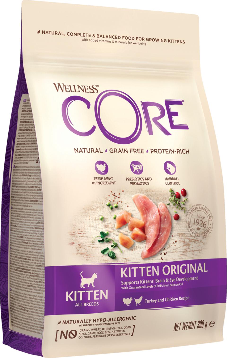 Core Kitten Original, Kalkon Och Kyckling