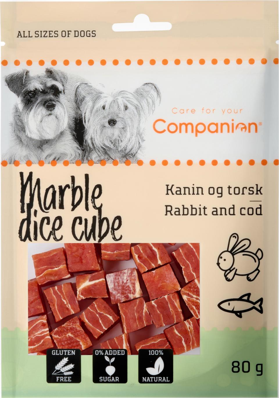 Companion Marble Dice Cube - Kanin & Torsk