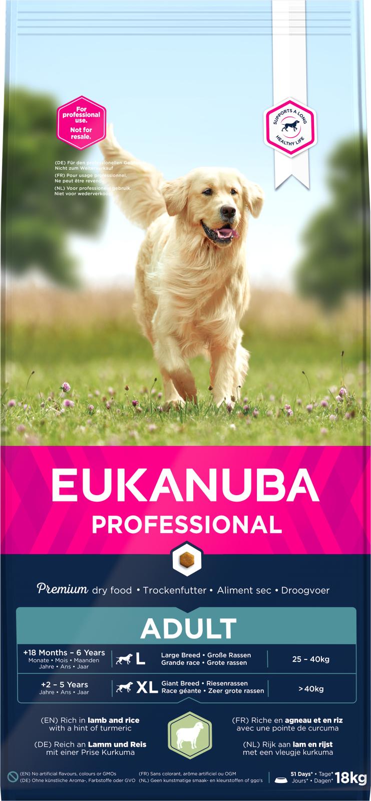 Eukanuba Pro Adult Large Breed Lam & Ris