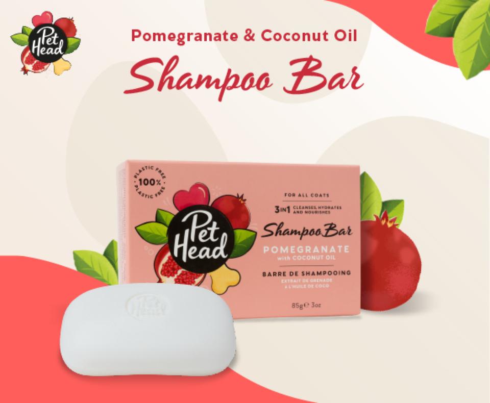 Pet Head Pomegranate Shampoo Bar