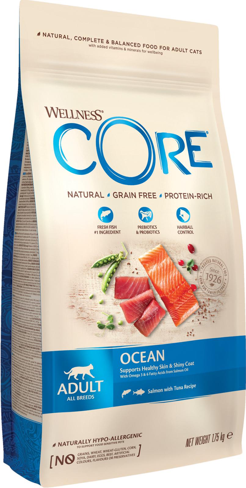 Core Cat Adult Ocean, Lax Och Tonfisk