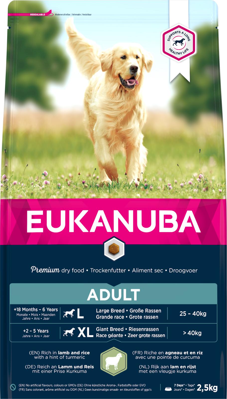 Eukanuba Adult Large Breed Lam & Ris