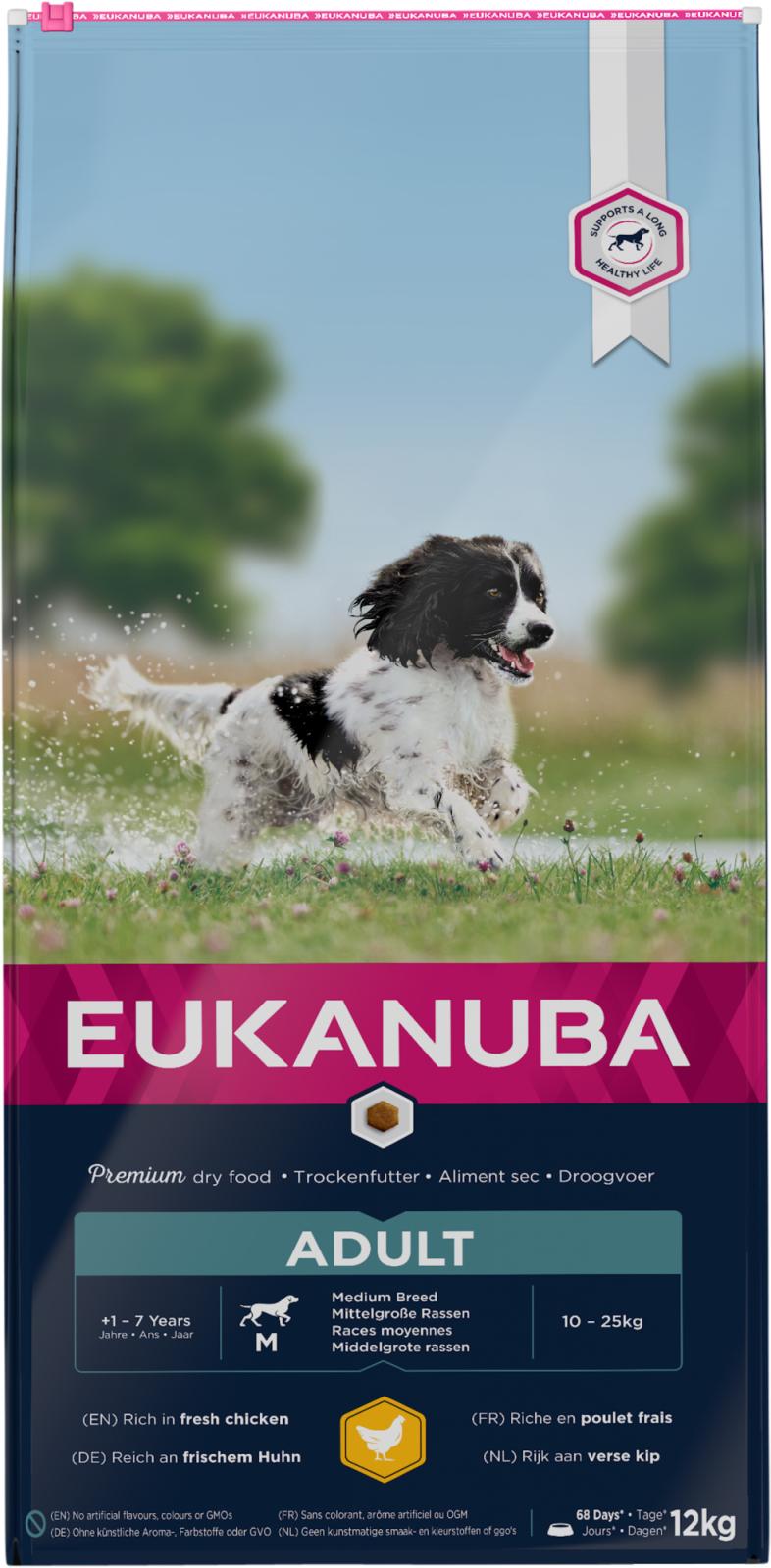 Eukanuba Adult Medium Breed Kylling