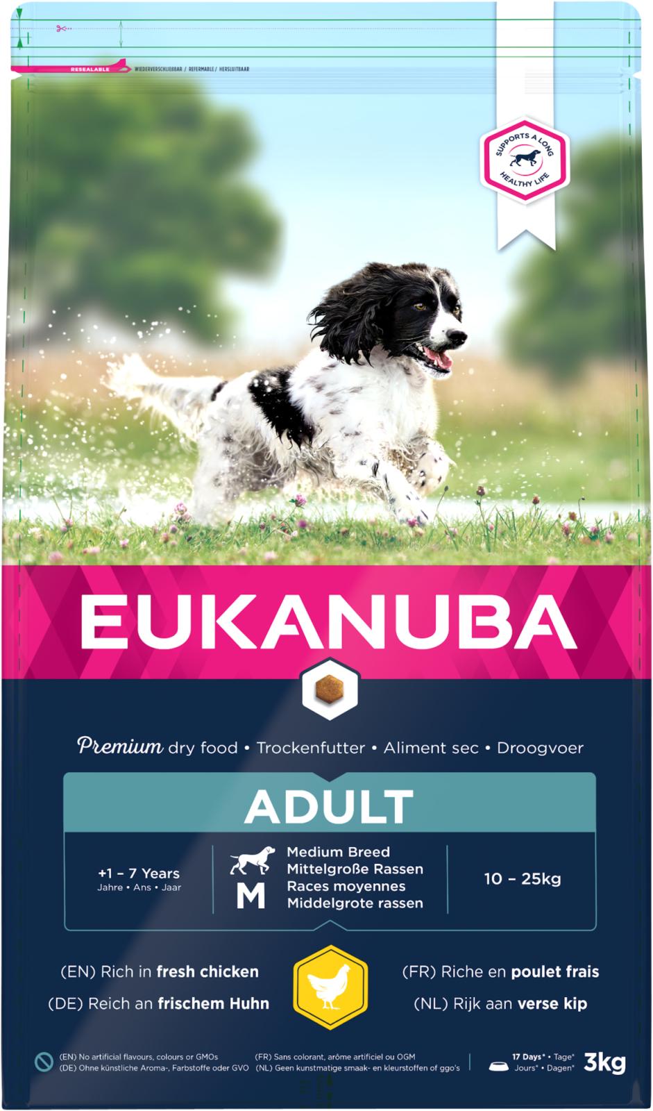 Eukanuba Adult Medium Breed Kylling