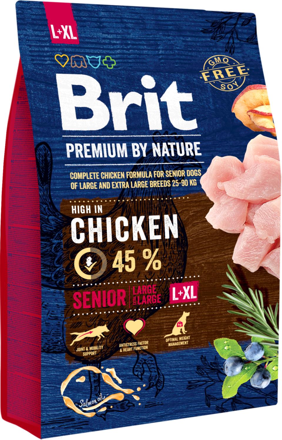 Brit Premium By Nature Senior L/Xl Breed