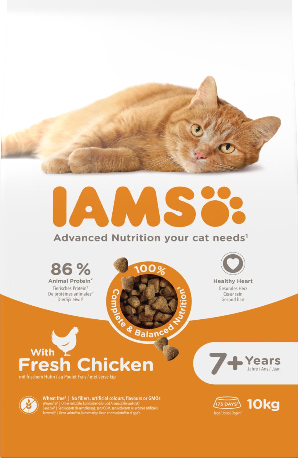 Iams Cat Vitality Mature & Senior Kylling