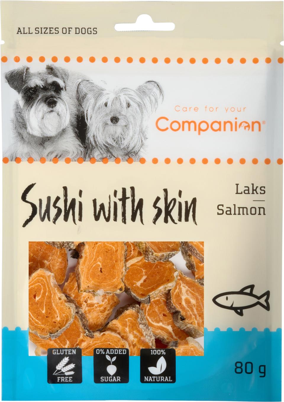 Companion Skin Wrapped Sushi - Lax