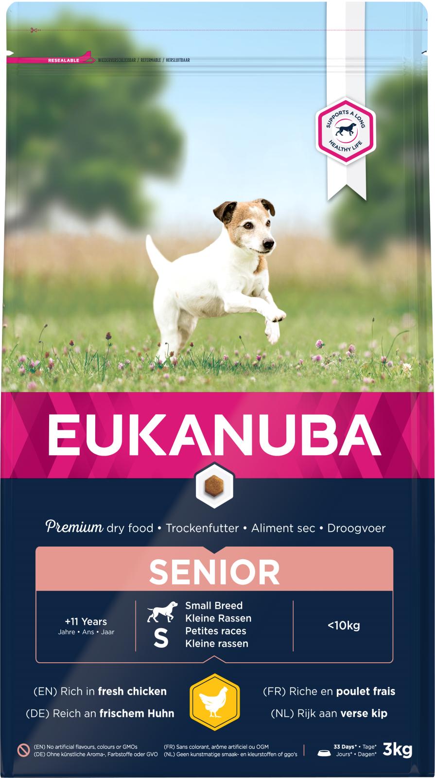 Eukanuba Senior Small Breed Kylling