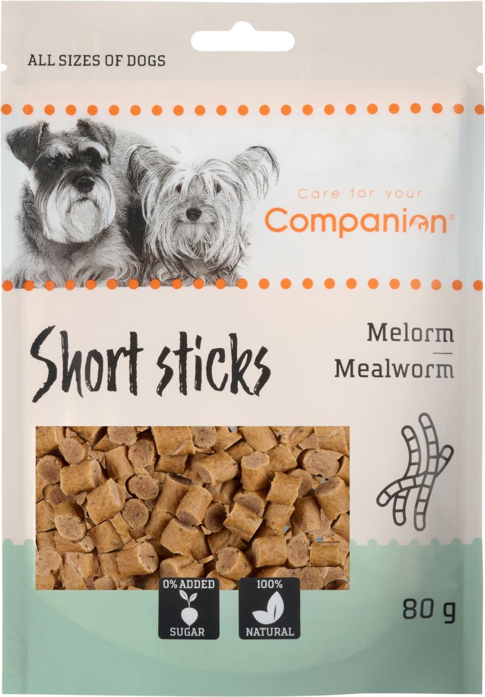 Companion Short Sticks, Mjölmask