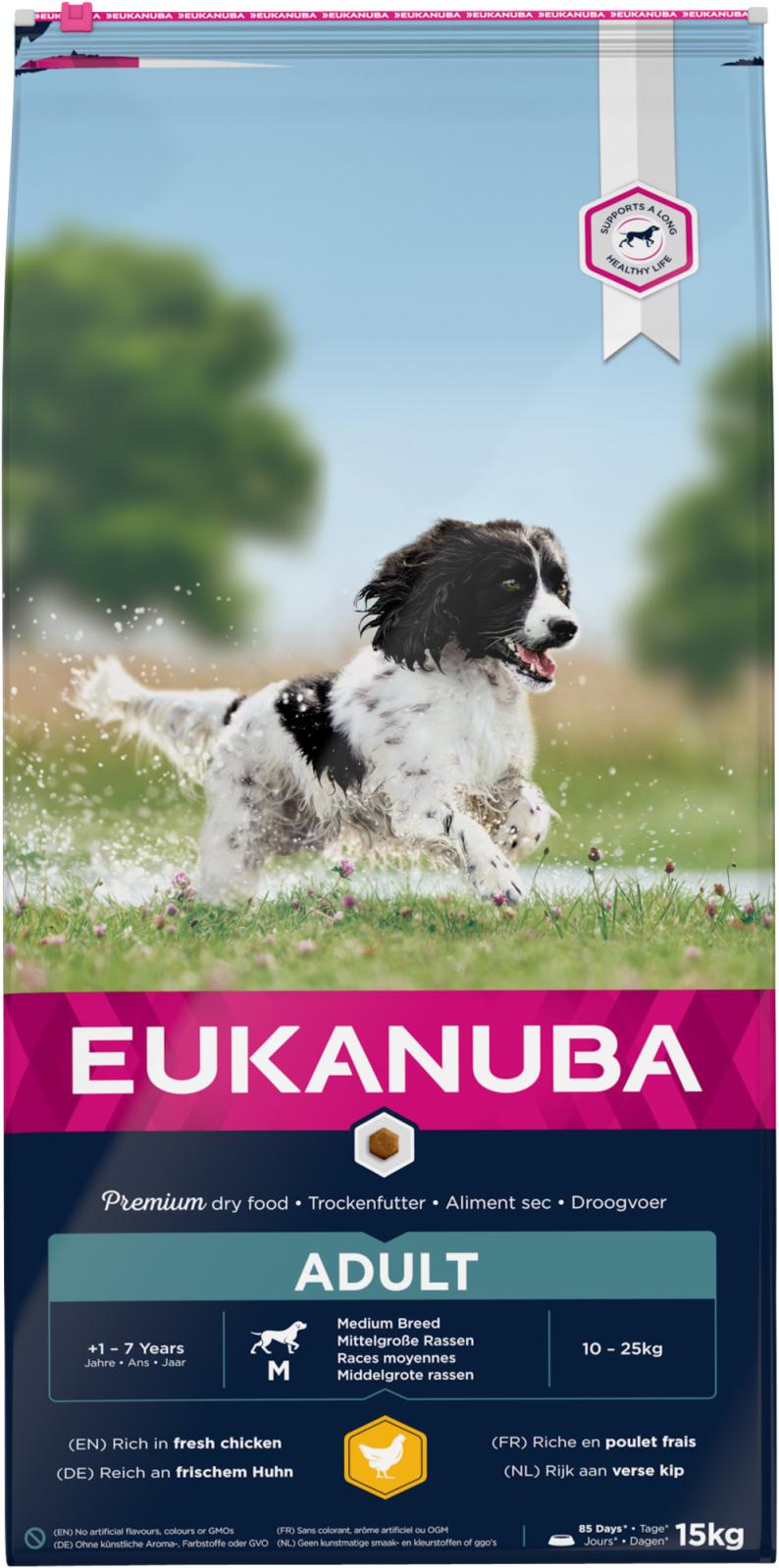 Eukanuba Adult Medium Breed Kylling