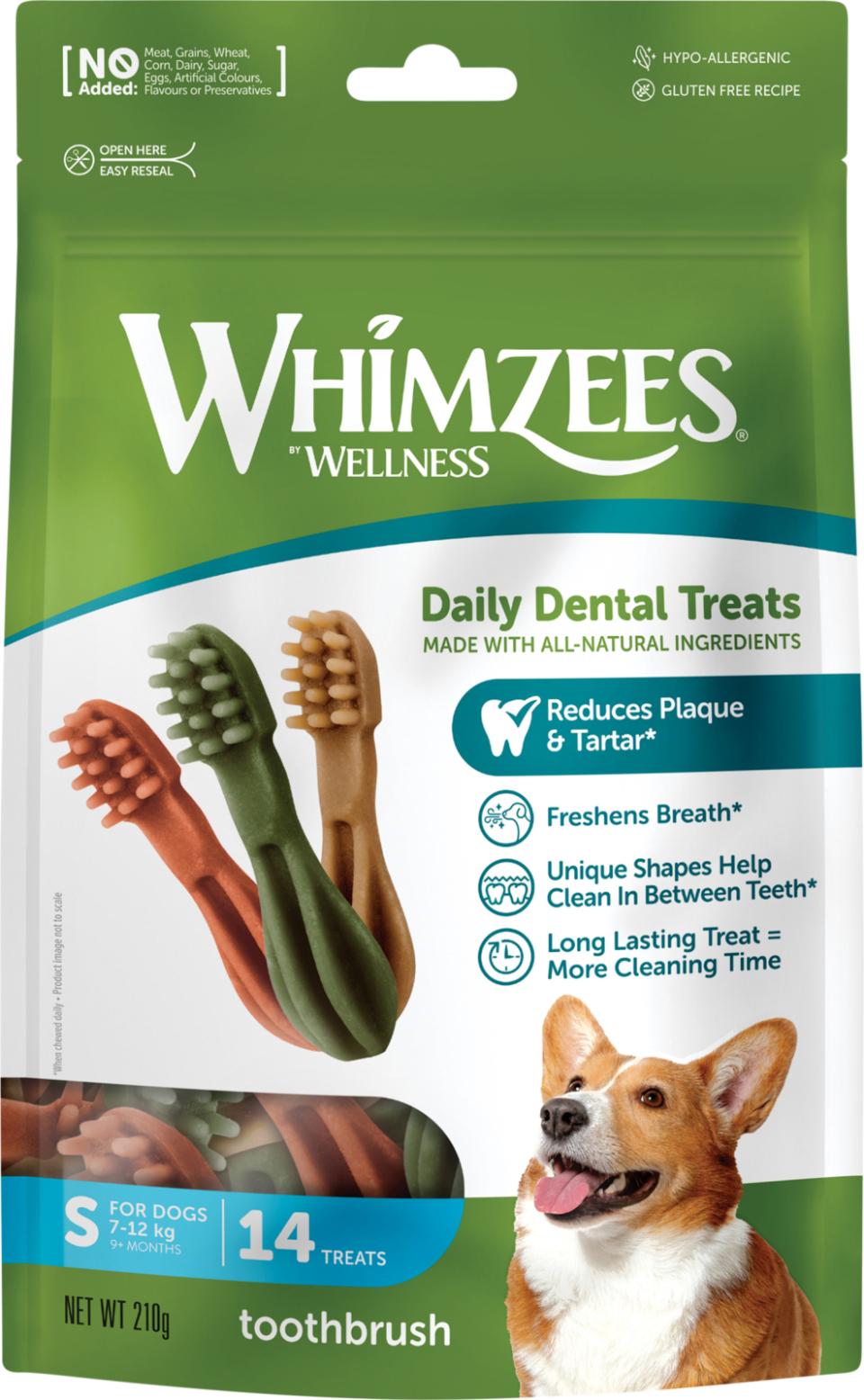 Whimzees Toothbrush Star S