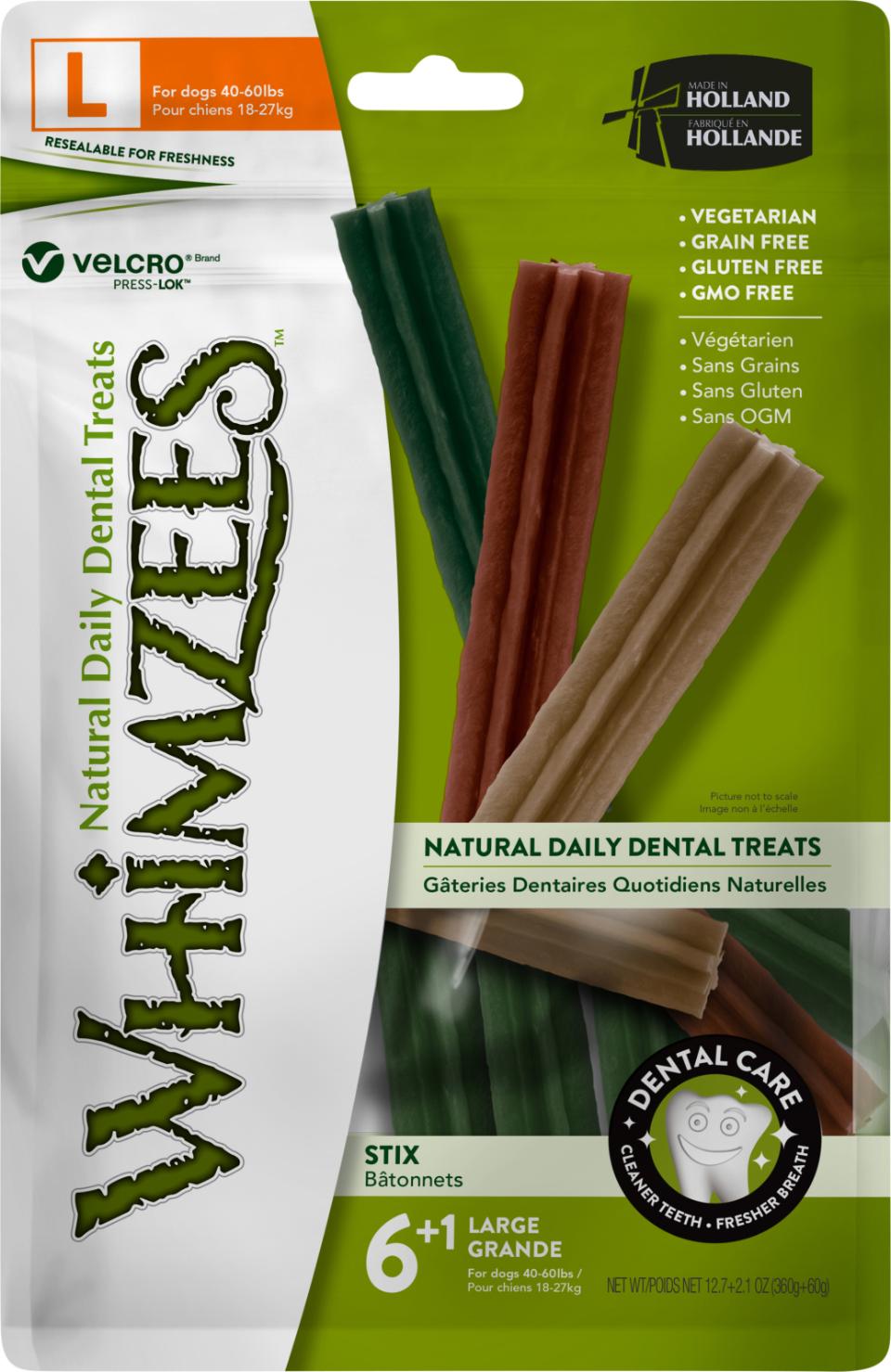 Whimzees Stix L