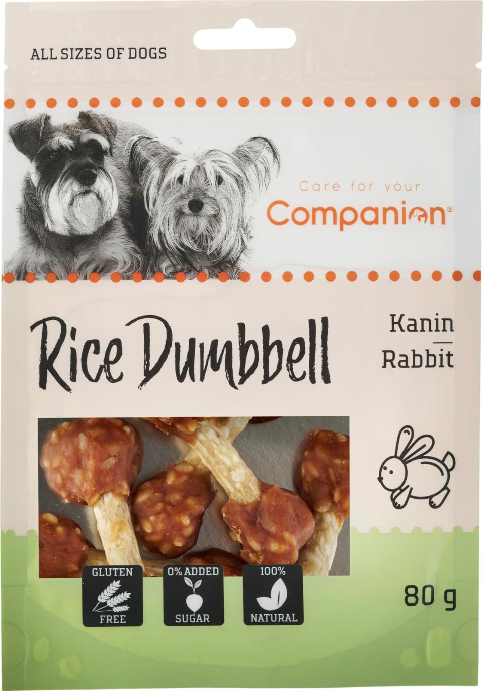 Companion Rabbit Rice Dumbbell