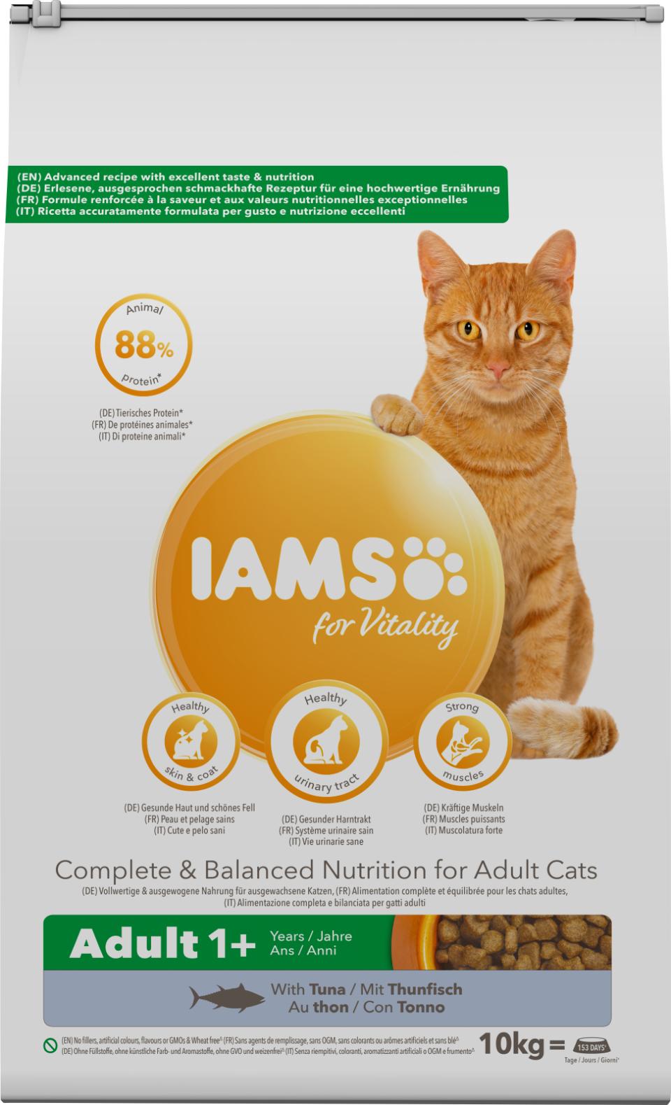 Iams Cat Vitality Adult Tonfisk