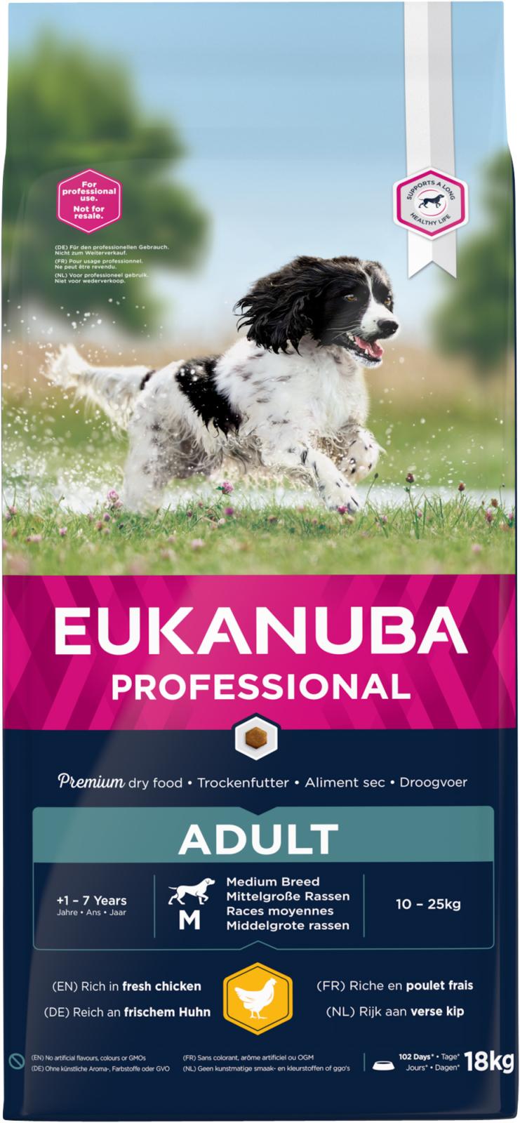 Eukanuba Pro Adult Medium Breed Kylling