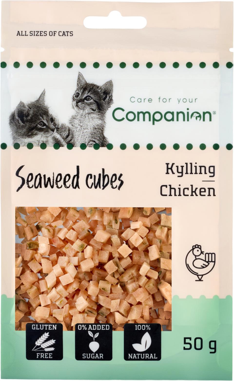 Companion Seaweed Cubes (Kylling)