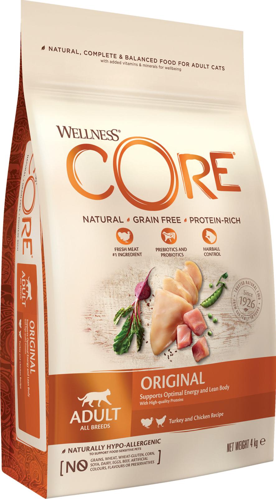 Core Cat Adult Original Turkey With Chicken Recipe