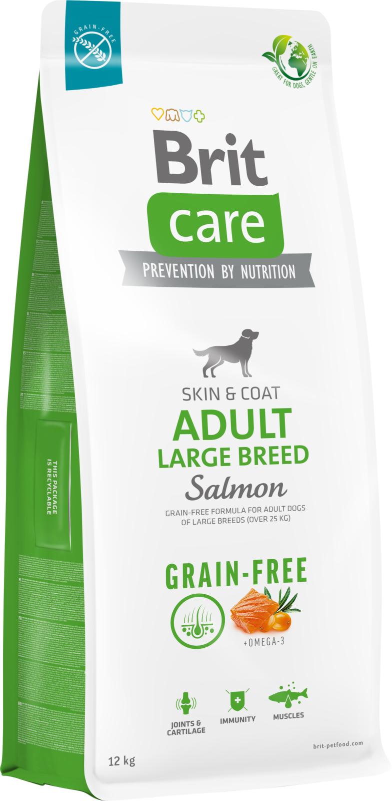 Brit Care Dog Grain-Free Adult Large Breed (Laks)