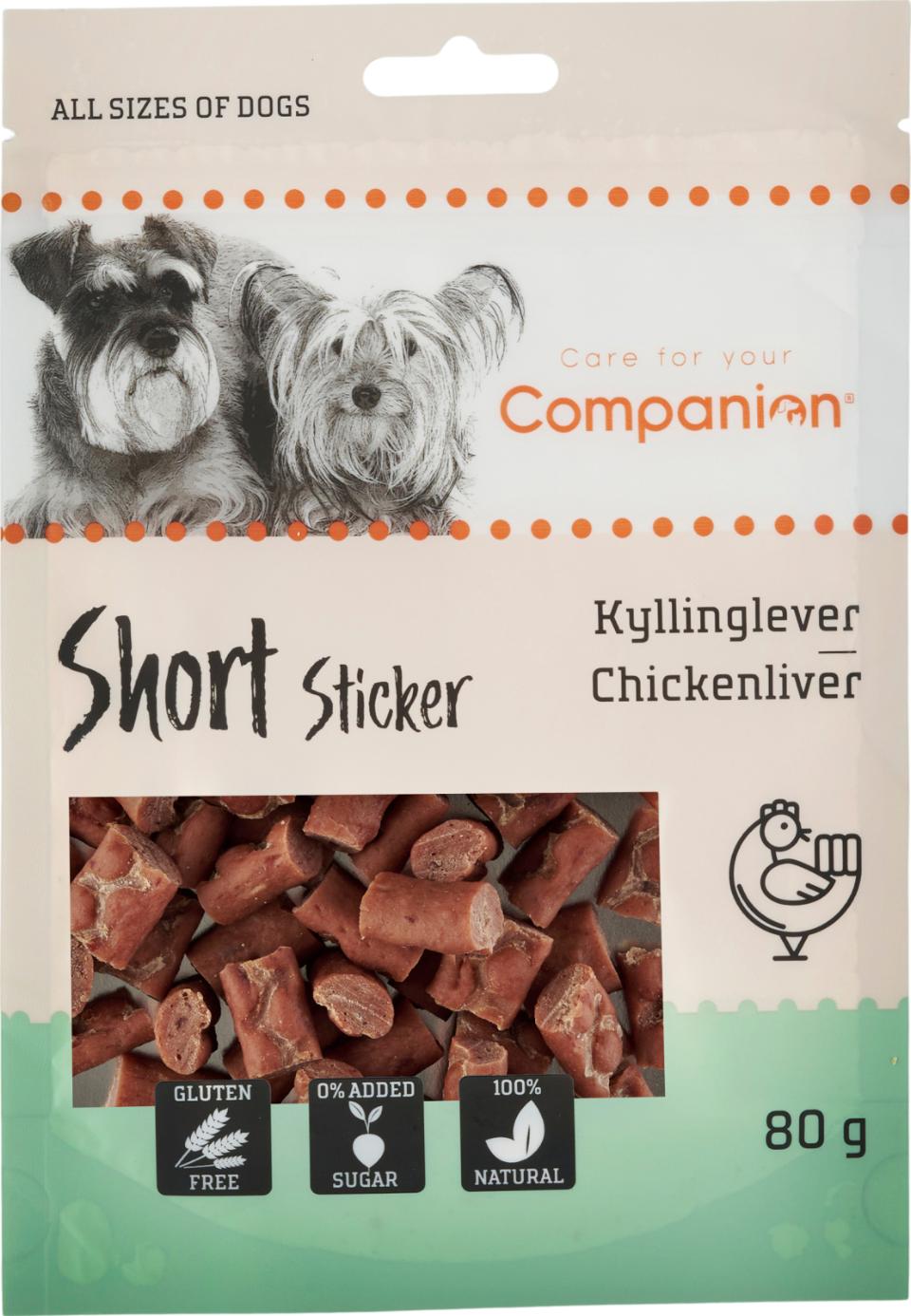 Companion Short Liver Sticks 1,5Cm