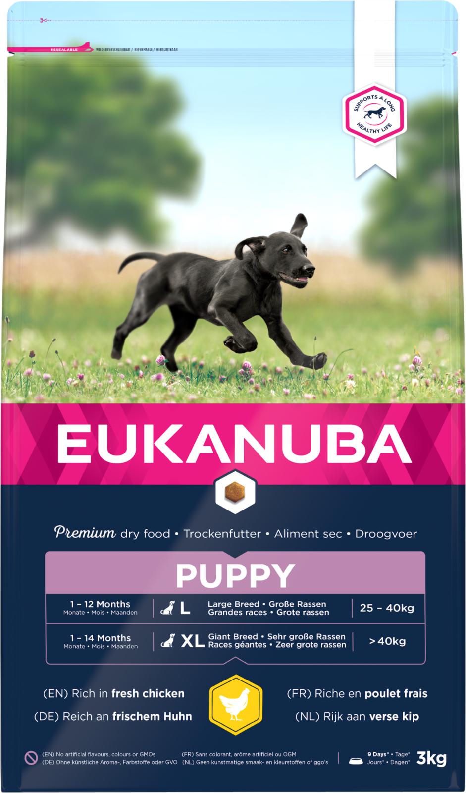 Eukanuba Puppy Large Breed Kylling