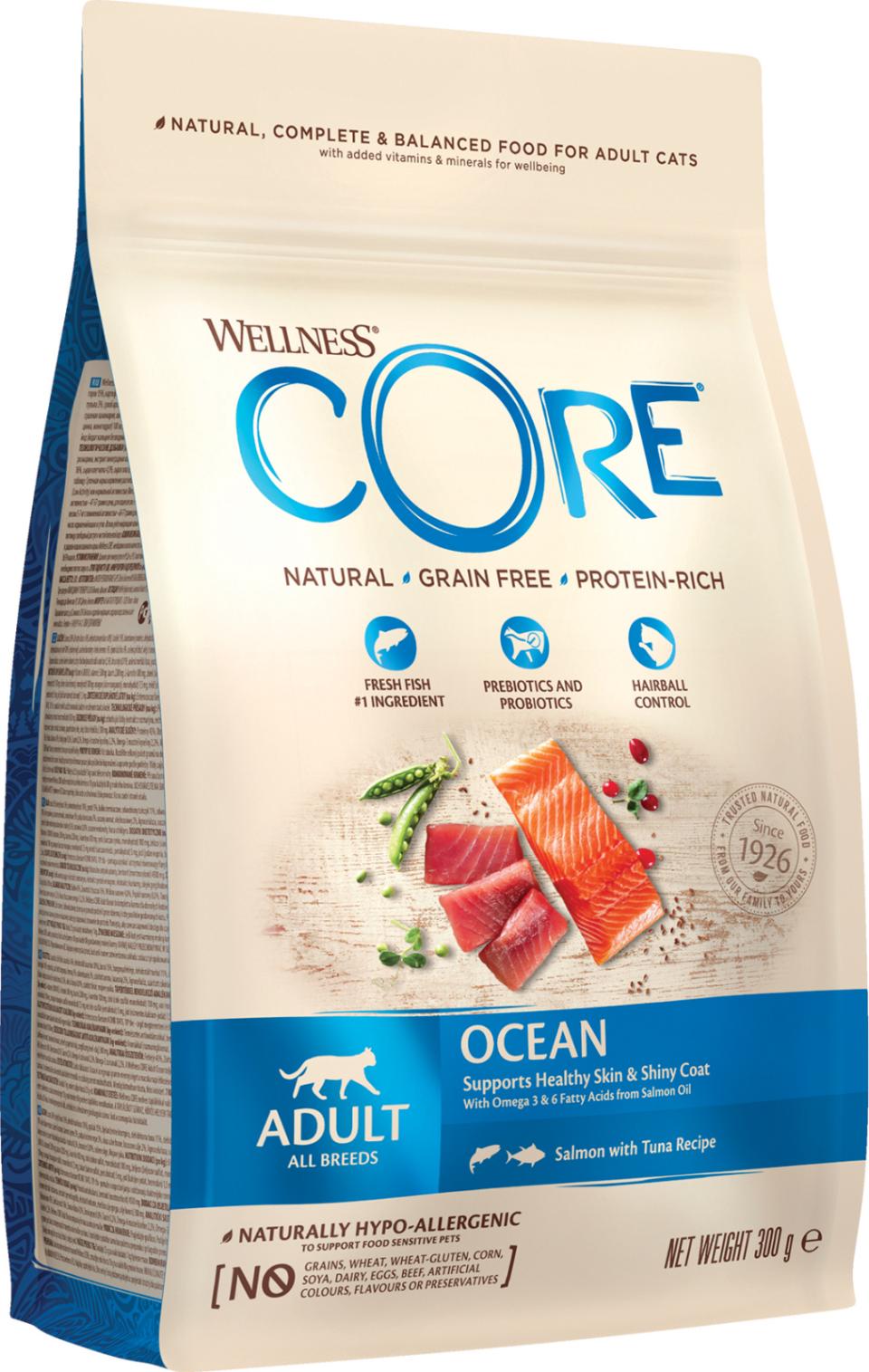 Core Cat Adult Ocean, Lax Och Tonfisk