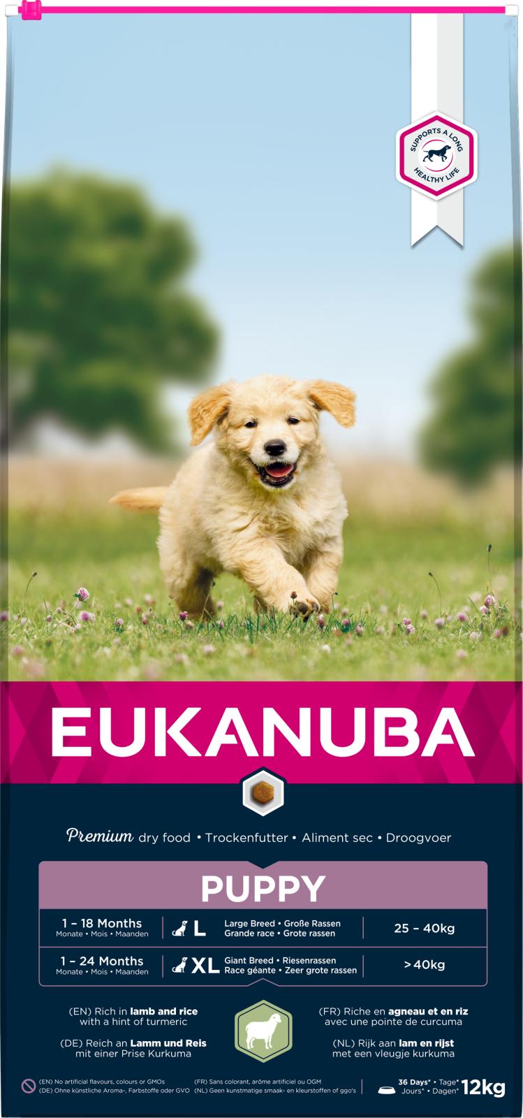 Eukanuba Puppy Large Breed Lam & Ris