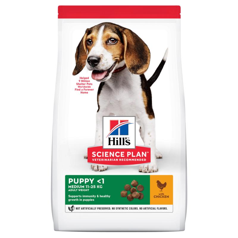 Hills Science Plan Puppy Healthy Development Medium Chicken - Dry Dog Food 12 kg