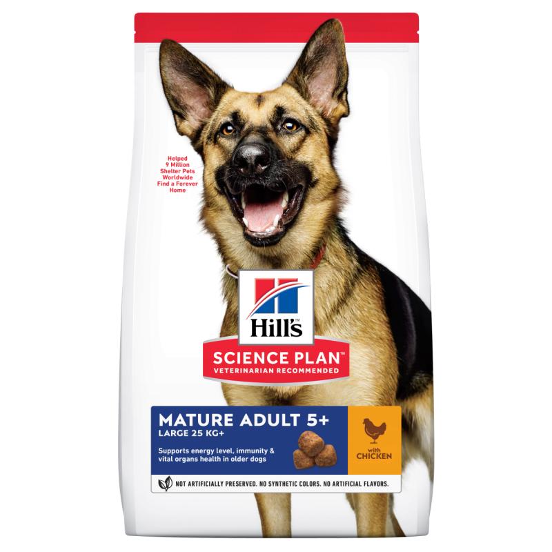 Hills Science Plan Mature 5+ Active Lonegvity Large Breed Chicken - Dry Dog Food 14 kg