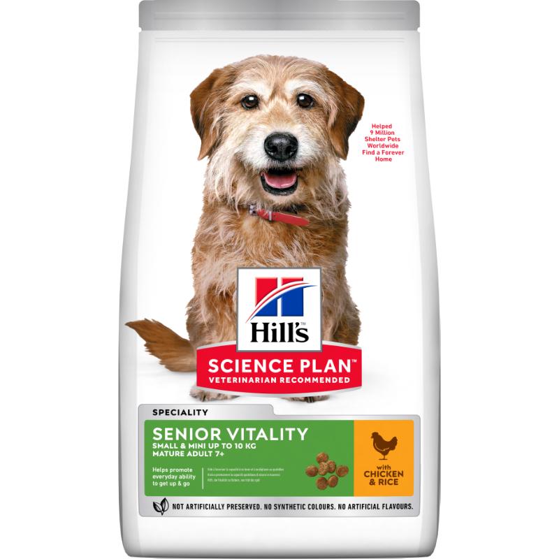 Hill's Science Plan Dog Adult 7+ Youthful Vitality Small & Mini Chicken 6 kg