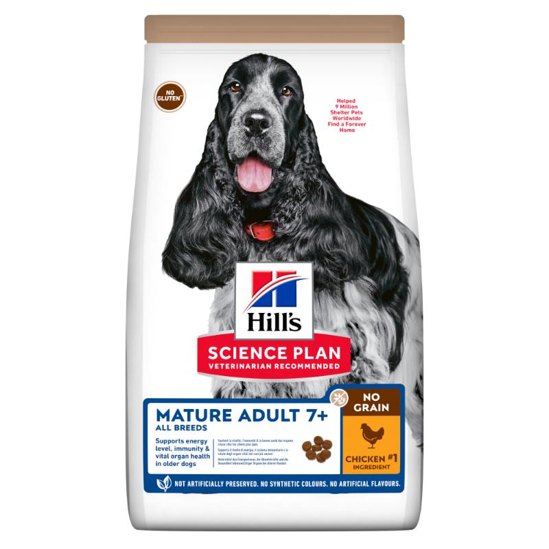 Hill's Science Plan Dog Mature No Grain Chicken 14kg