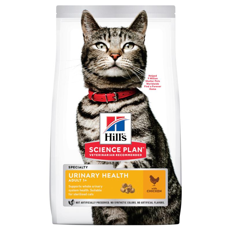 Hills Science Plan Adult Urinary Health Chicken - Dry Cat Food 7 kg