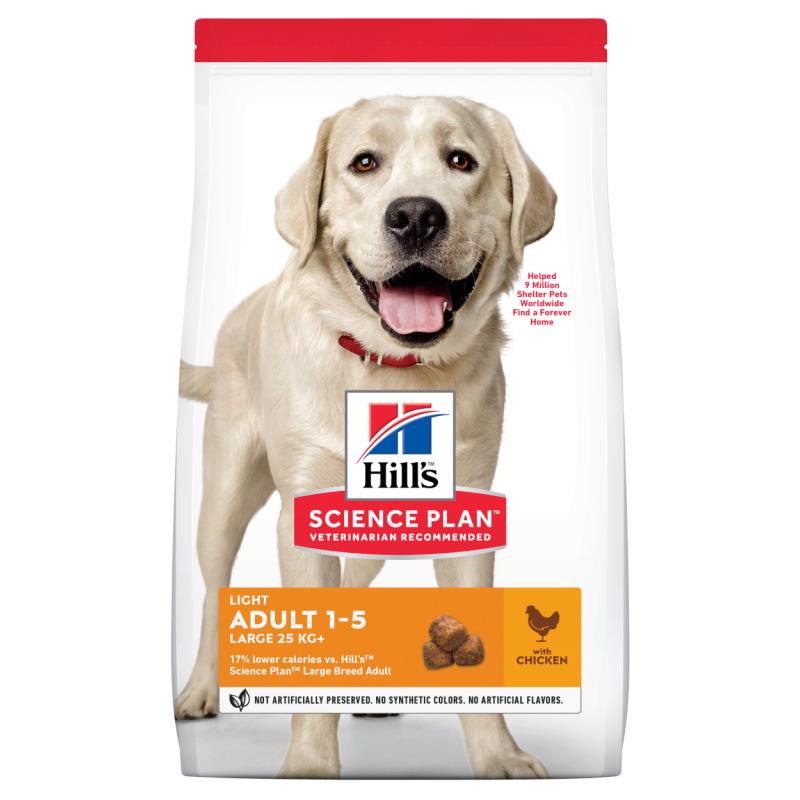 Hill's Science Plan Dog Adult Light Large Breed Chicken 14 kg