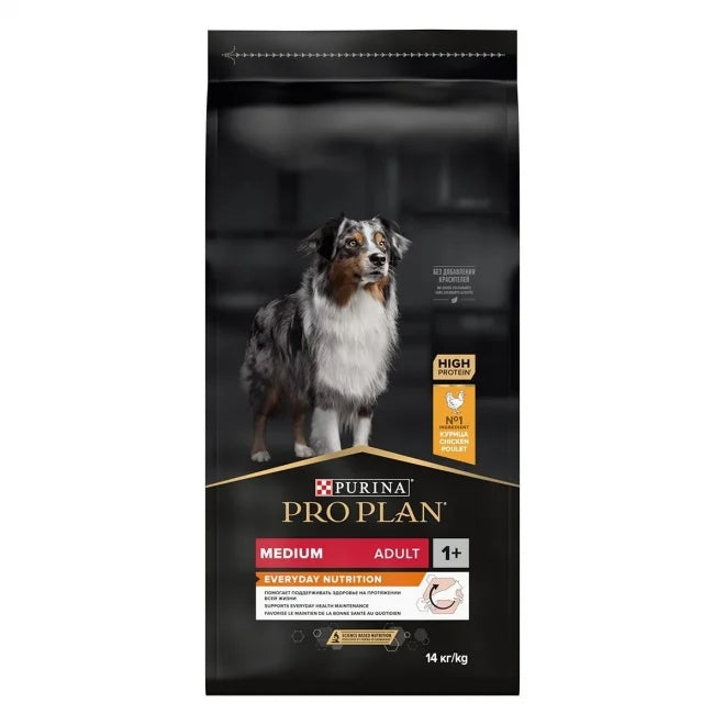 Purina Pro Plan Medium Adult - EVERYDAY NUTRITION 14 kg