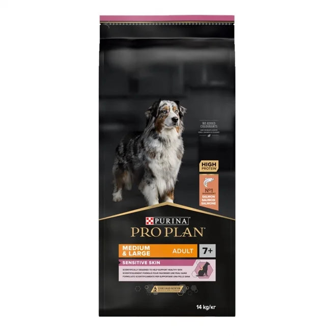 Purina Pro Plan Medium & Large Adult 7+ SENSITIVE SKIN 14 kg